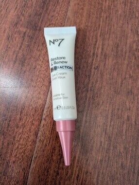 No7 Restore & Renew Multi Action Eye Cream designed for the delicate skin around